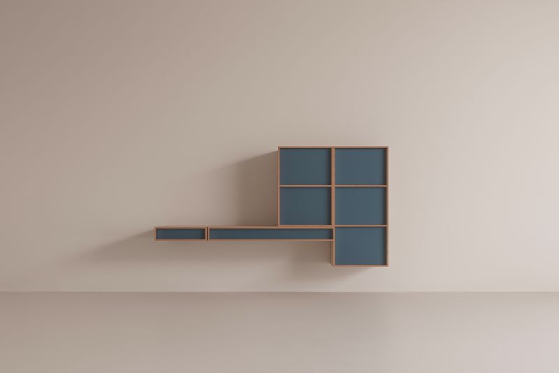 Sheffield Writing Desk + Book Unit