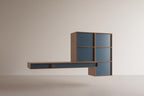 Sheffield Writing Desk + Book Unit