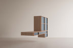 Sheffield Writing Desk + Book Unit