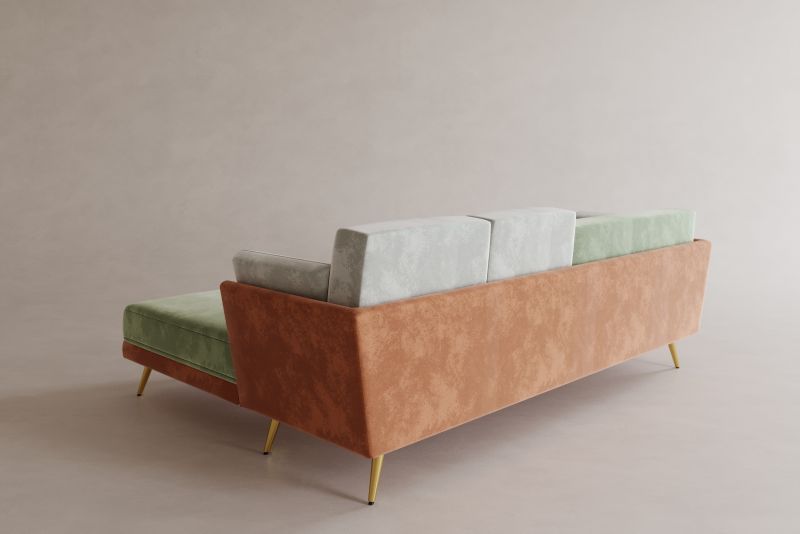 Opovo L-sectional Sofa