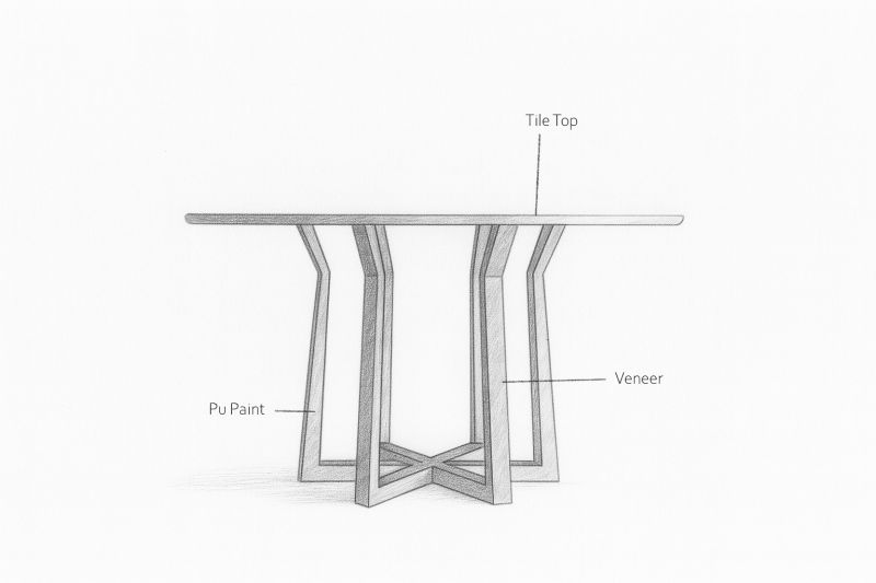 Lazio Round Dining Table