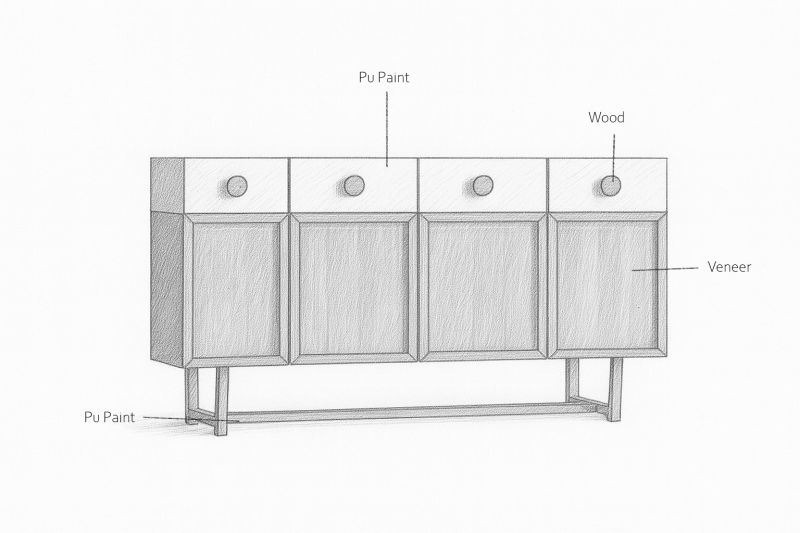 Lazio Sideboard