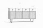 Lazio Sideboard