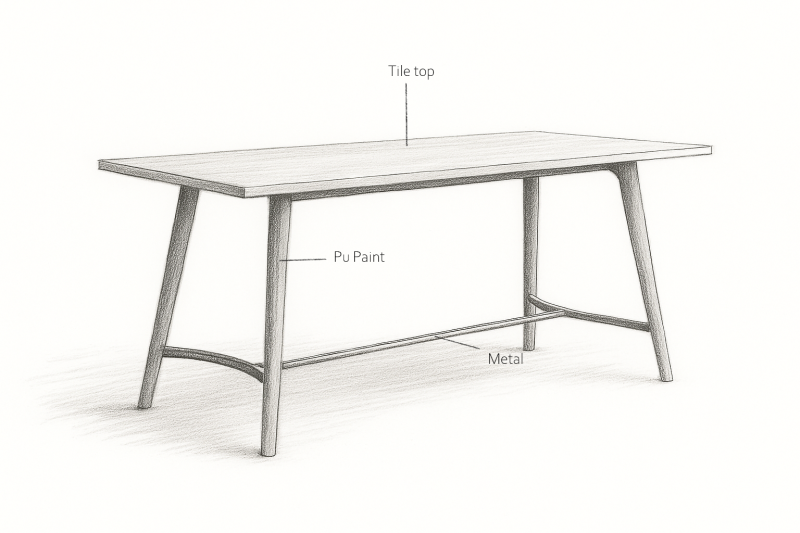 Regola Dining Table