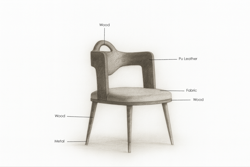 Blace Dining Chair