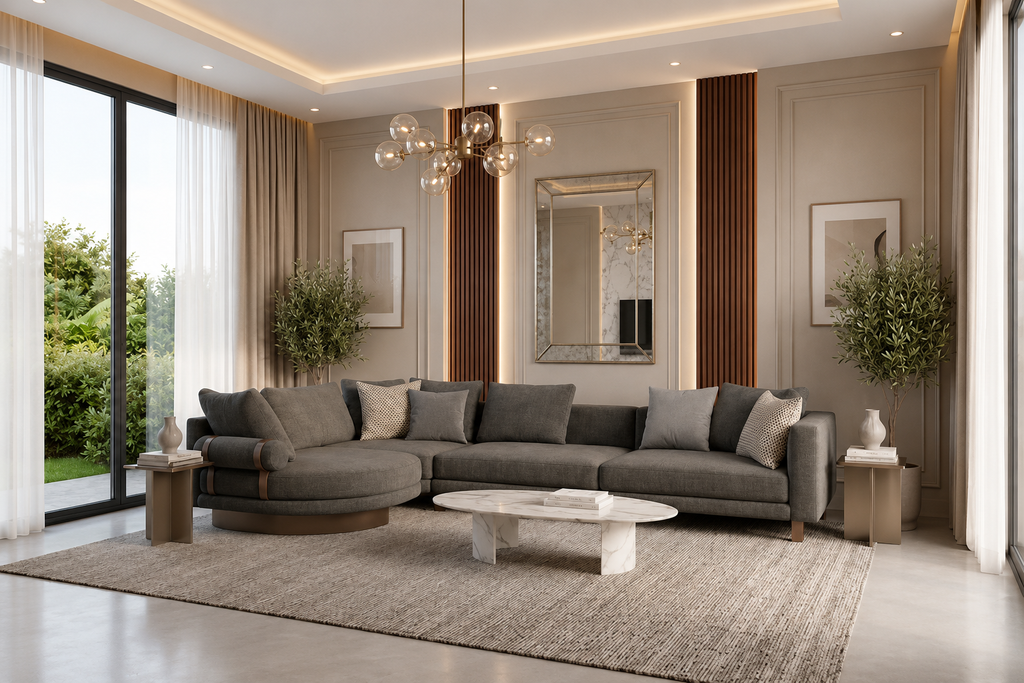 Seneta L-sectional Sofa