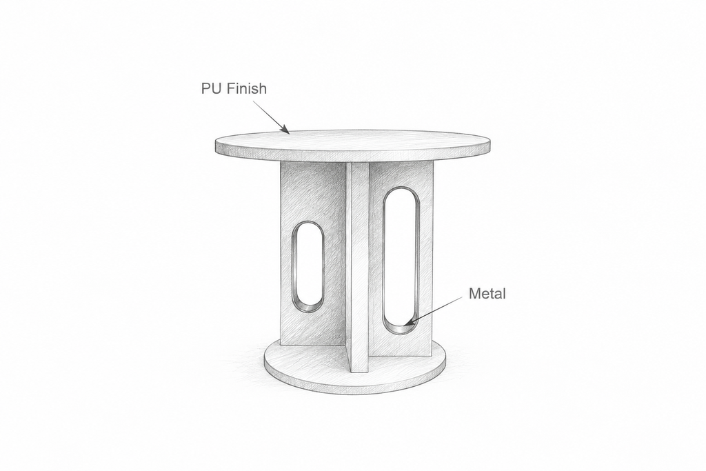 Pigna Side Table - 2