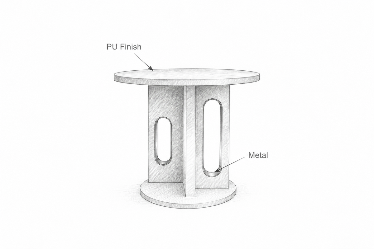 Pigna Side Table - 2